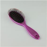 EC-HBC-60  Hair plating hair brush in plating finish