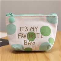 EC-CP- 14  CANVAS COIN PURSE