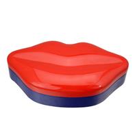 EC-LSC-17 Lip shaped Tin cosmetic case