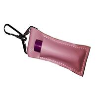 EC-LSC-21 LIP STICK PU POUCH WIT DOG CLIP