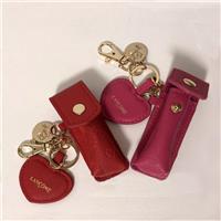 EC-LSC-25 Elegant  Pu lipstick pouch with keychain gift sest