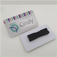 EC-MB-13 PVC name badge with insert paper