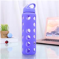 EC-DW-03 GLASS BOTTLE WITH SILICON COVER